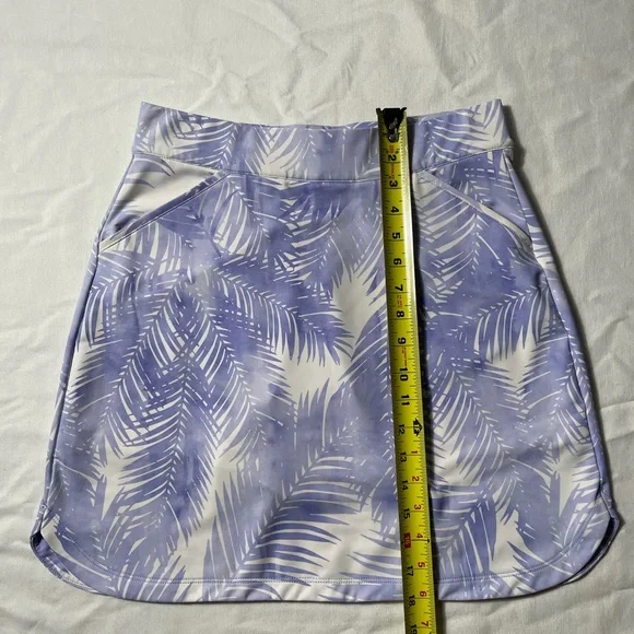 Peter Millar tropical Palm Performance Athletic golf Tennis Skort Women Sz S - Picture 4 of 6